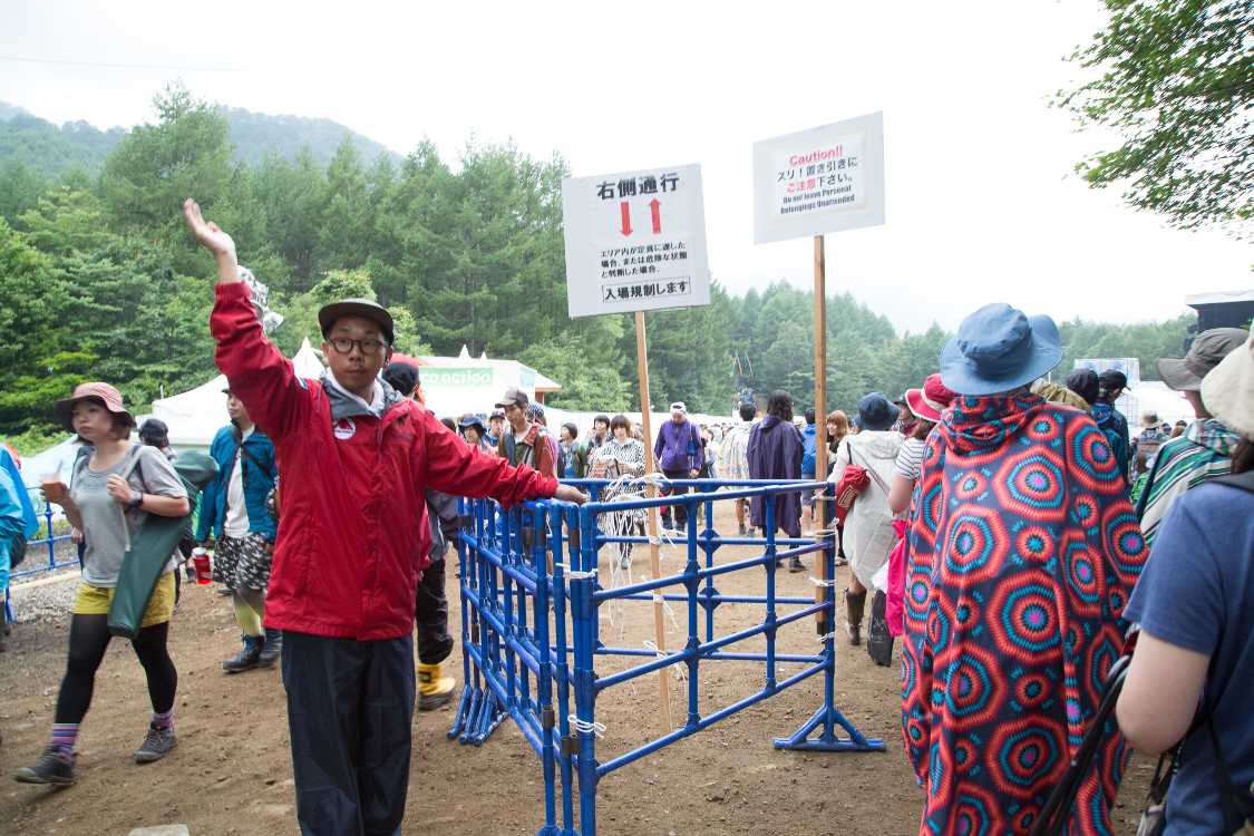 ホワイトステージ入り口。