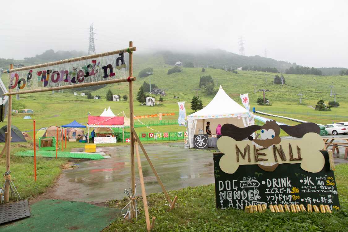 メニューはかき氷と冷やし野菜だけ。