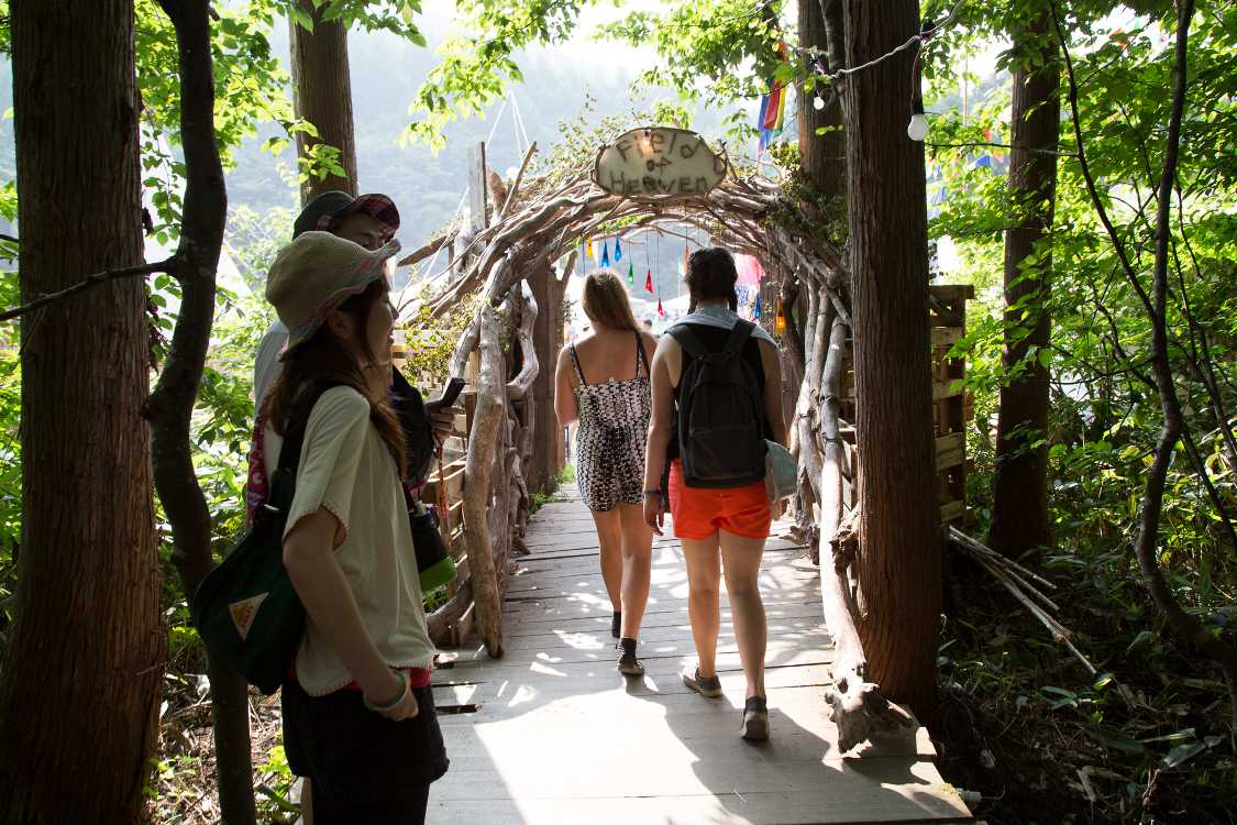 フィールドオブヘブンへの出口。