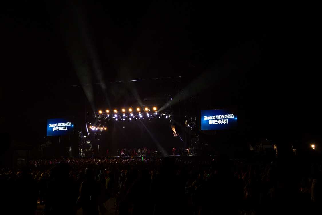 ザ・ポーグス終演後。