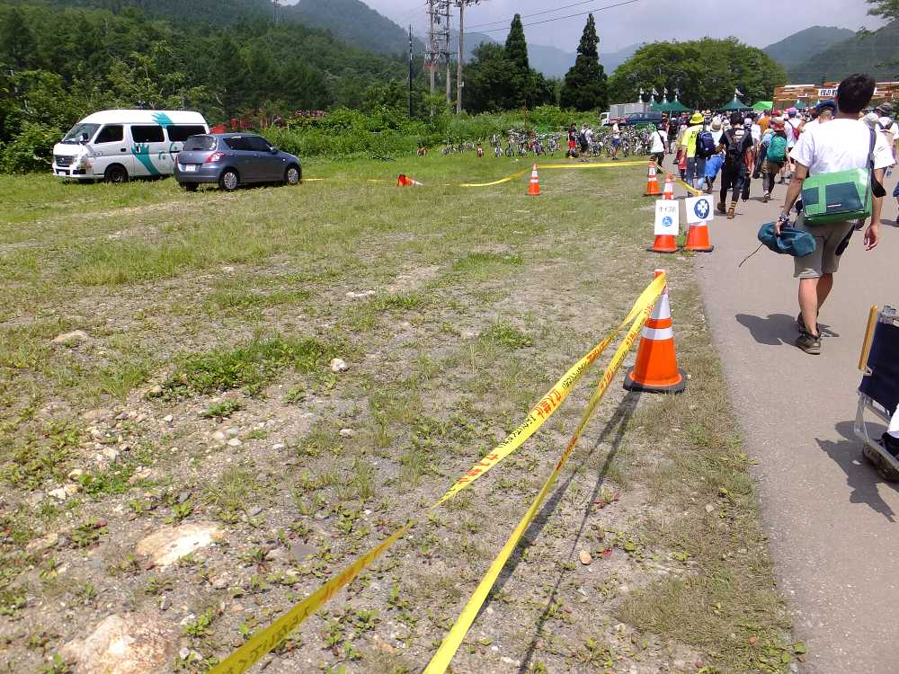 前回までバイク駐輪場と休憩所があったところ。