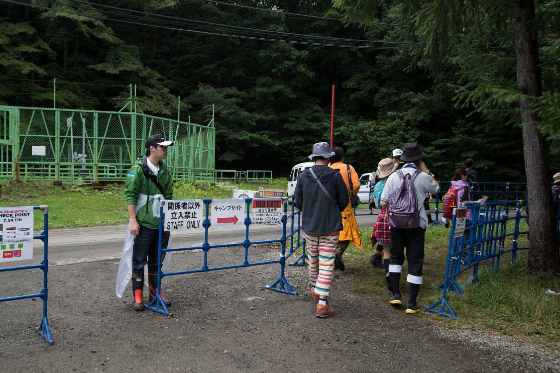 かつての通路とは別のルート。