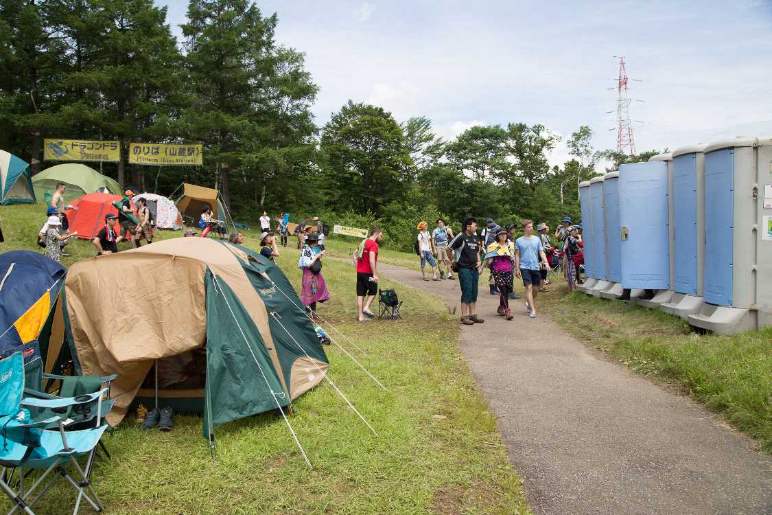 トイレは例年通り。