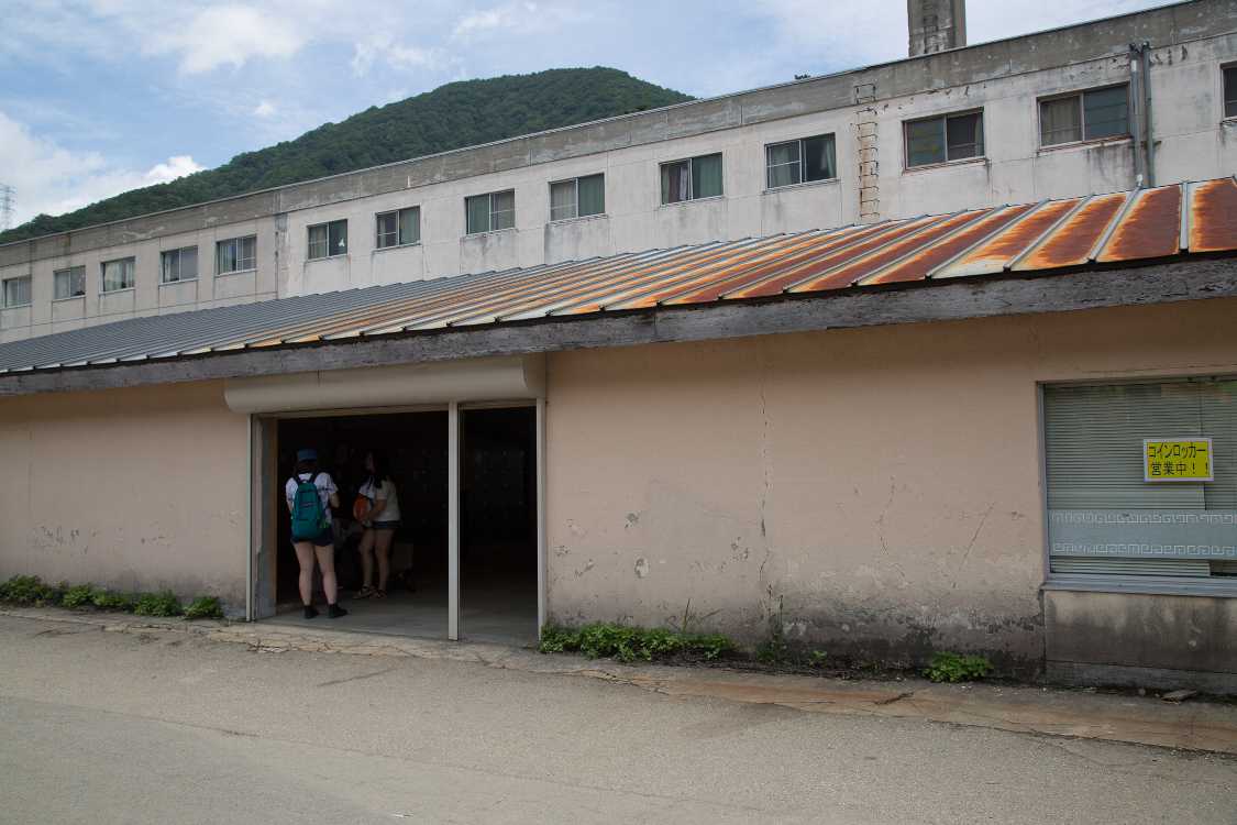 コインロッカーが稼働。