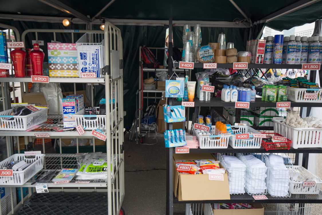 価格はイベント会場としては普通。