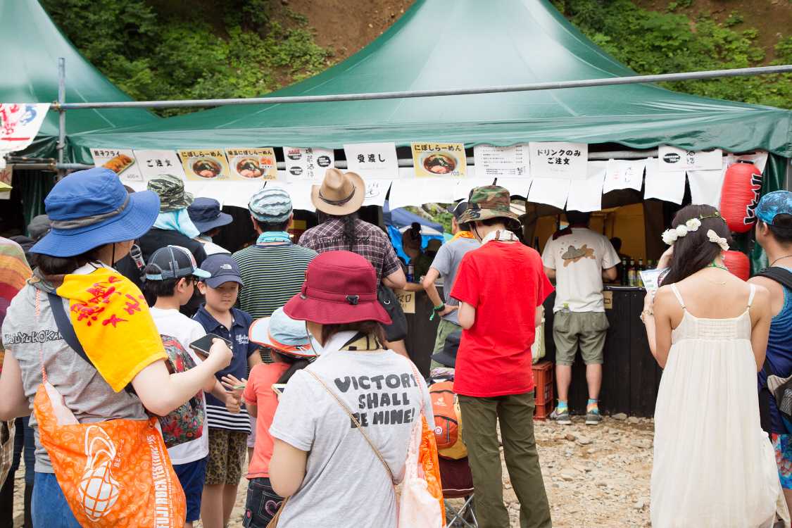 らーめんえにし。今年が初の出店。