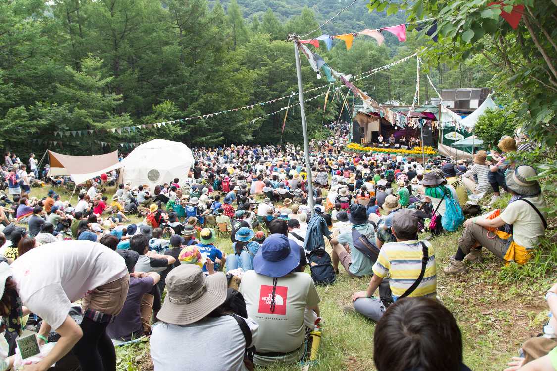 NGOビレッジへの通路付近から。