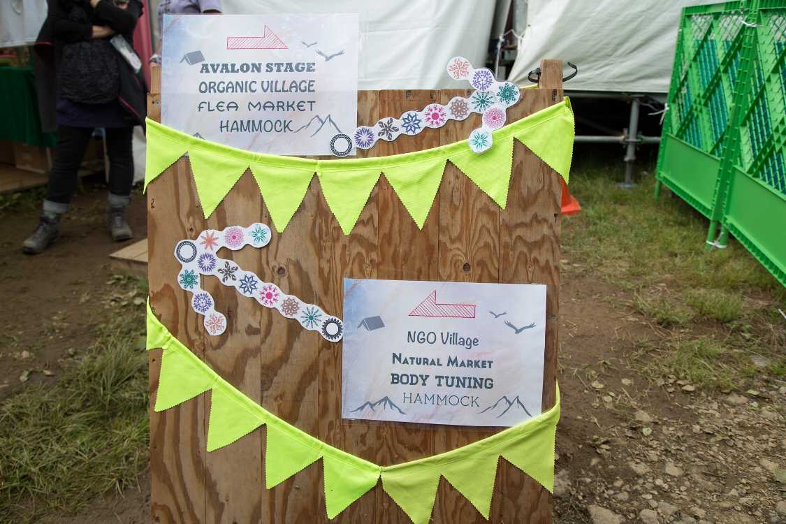 ジプシーアバロンの裏の案内板。