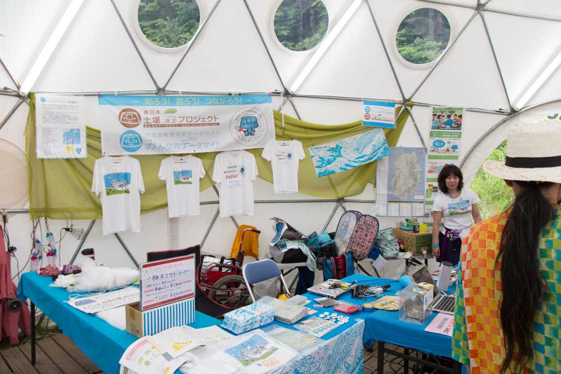 NGOドームの中の団体。