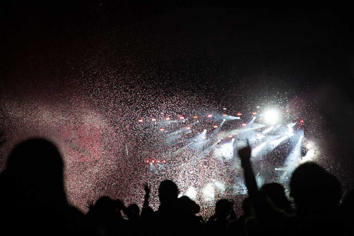 紙吹雪放射のころ。