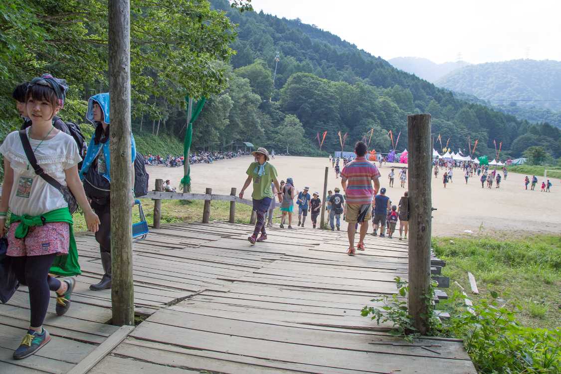 旧オレンジコートと同じ橋があった。