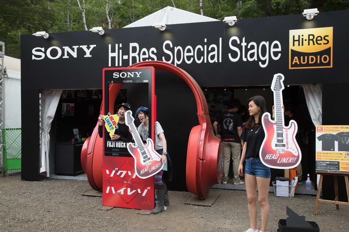 ソニーのハイレゾPR。