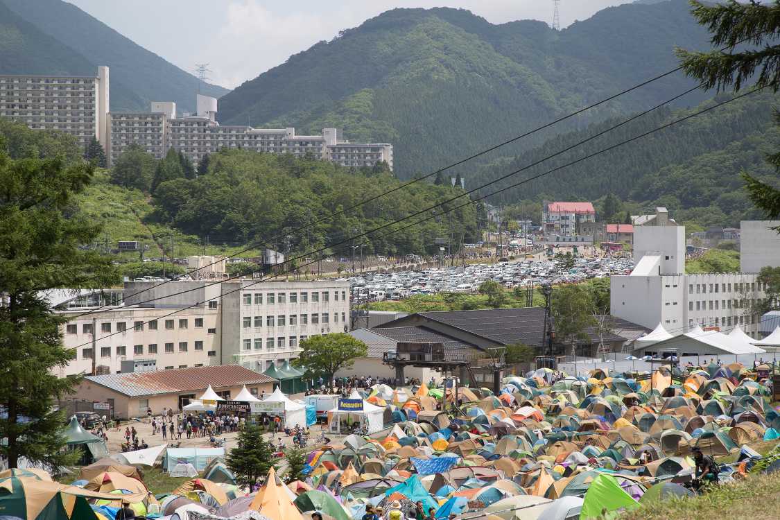 Cサイトの上部から。