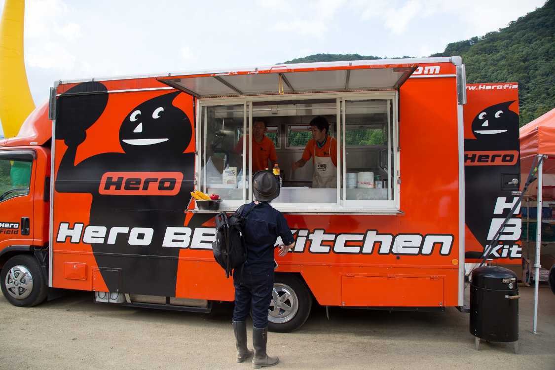 ヒーローバーベキューキッチン。