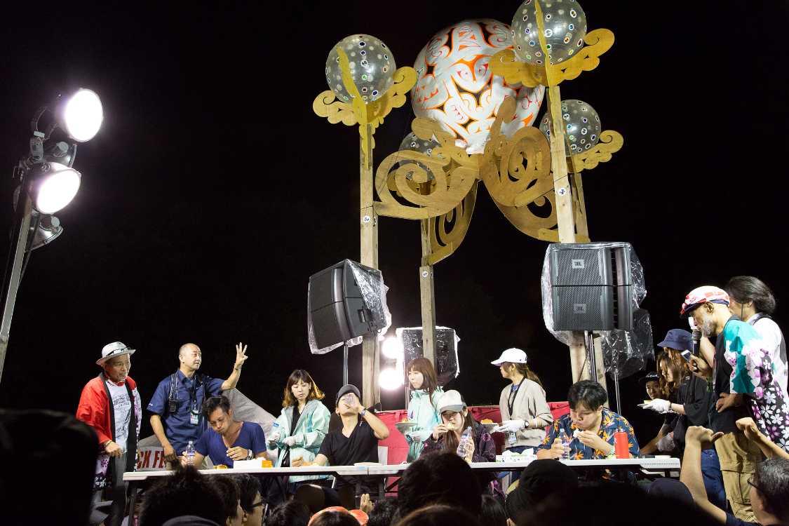 今年はホットドッグだったと思います。予選の2組目。