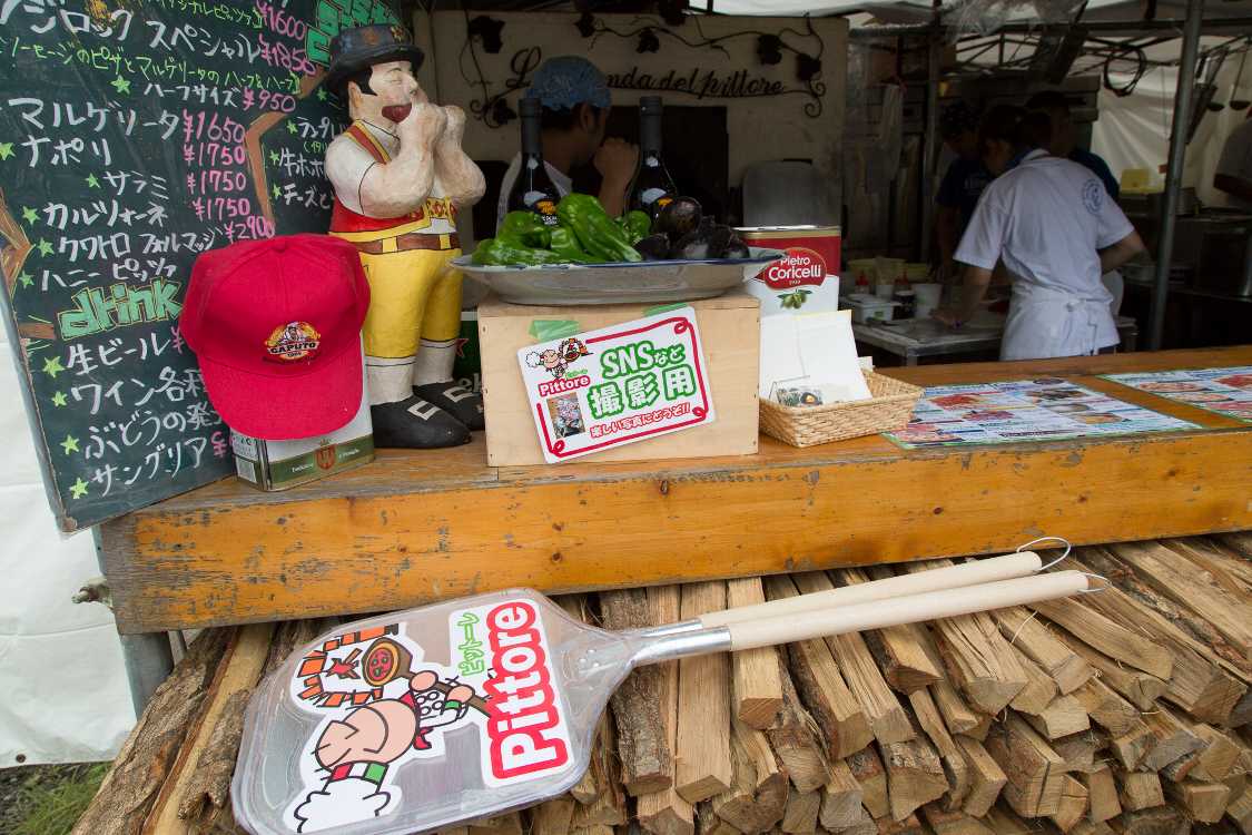 写真撮影用のピールがありました。