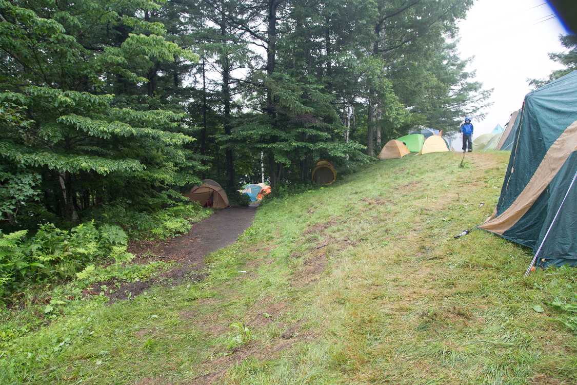 Fサイトの入り口。その奥はGサイトに続きます。