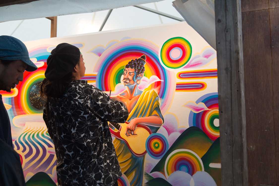 土曜日は東洋風でした。