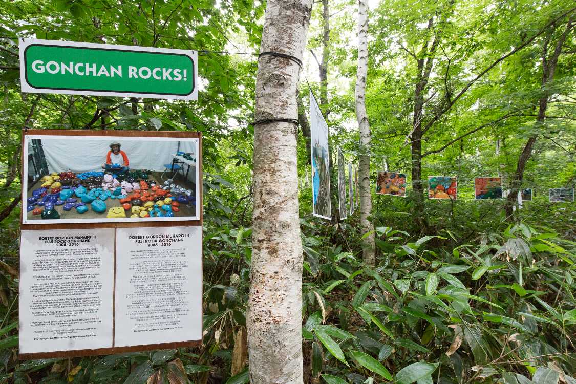 グリーンステージからホワイトステージへの通路。