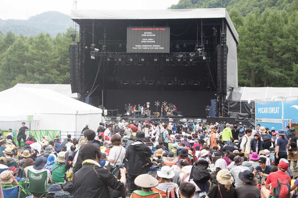 ホワイトステージのところ天国側。