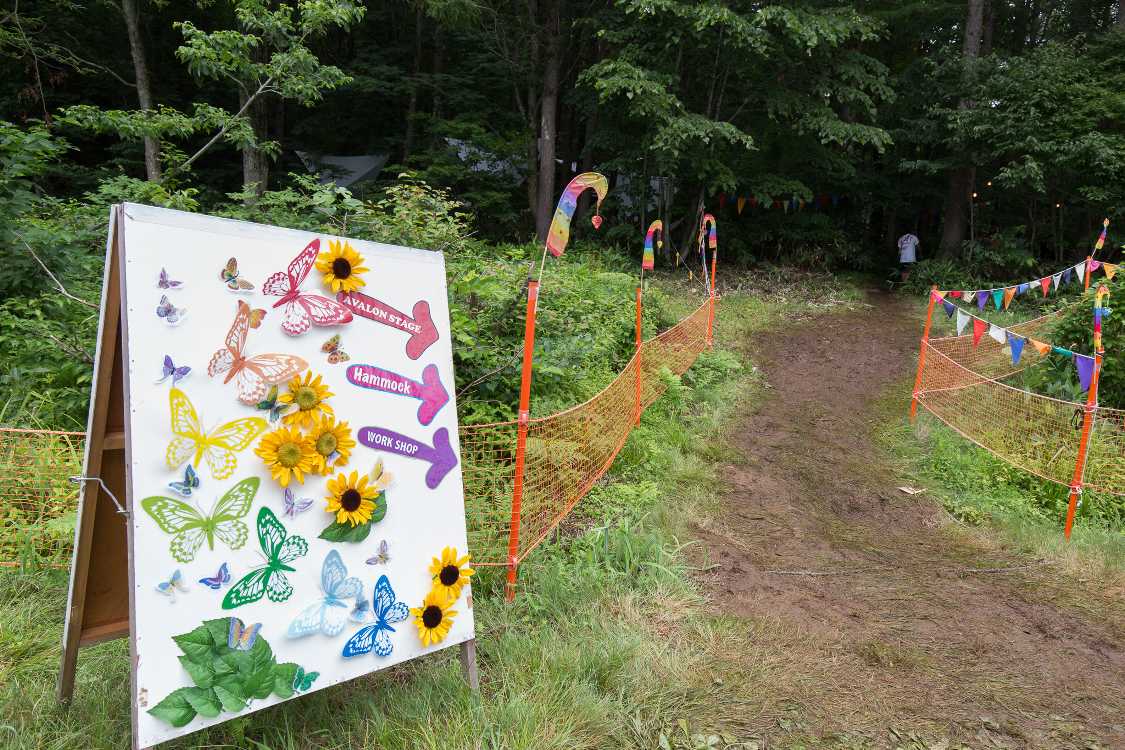 ジプシーアバロンのステージへの通路。