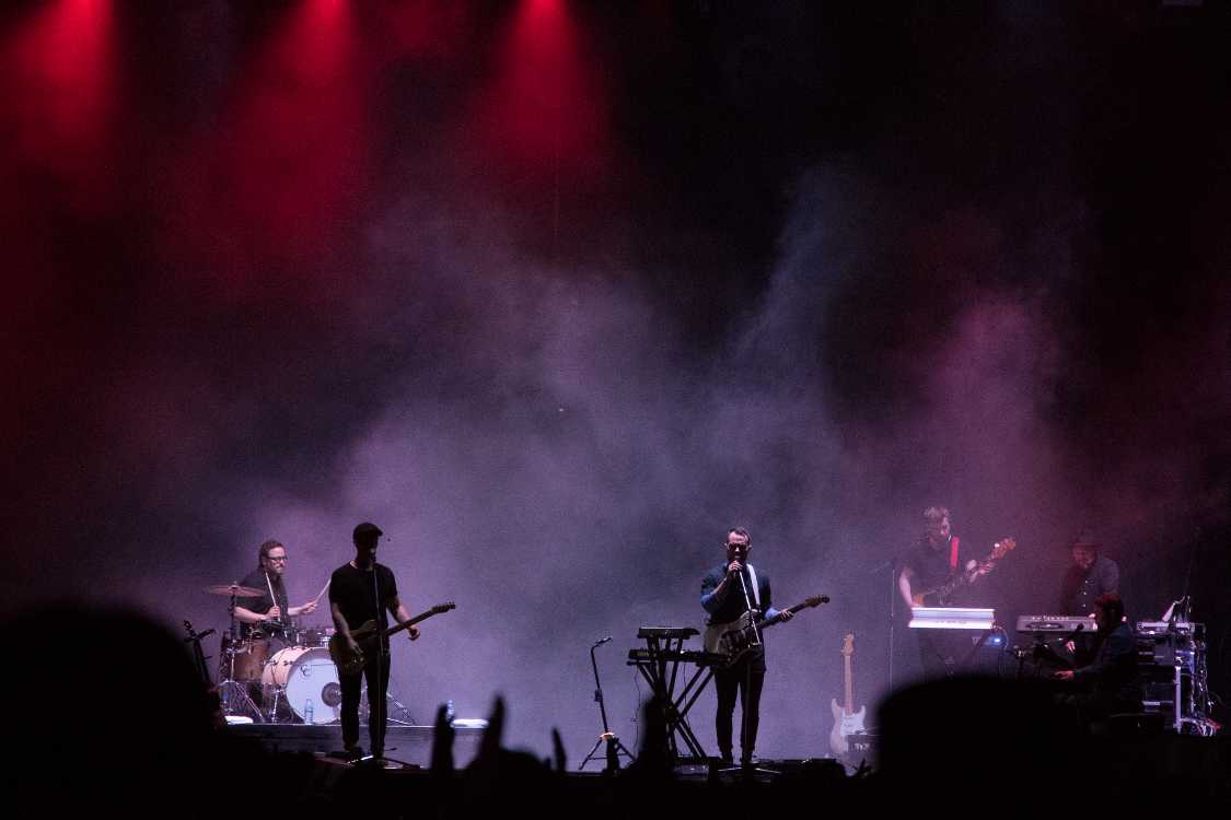 アウスゲイル。日曜のホワイトステージのトリ前。