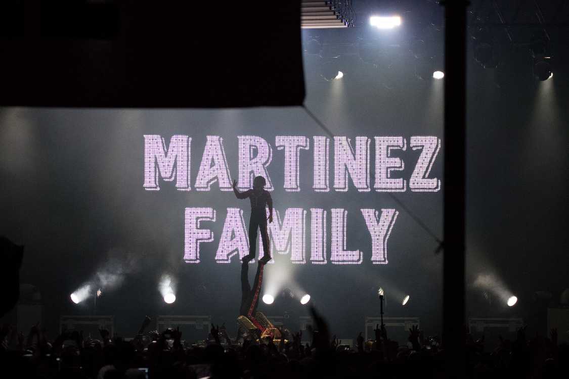 マルチネス・ファミリーのサーカス。短い時間でした。