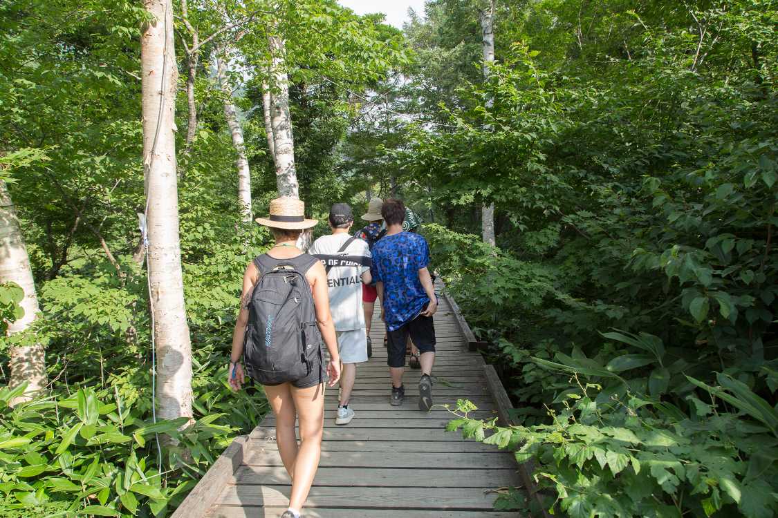 グリーンステージ方面へ。