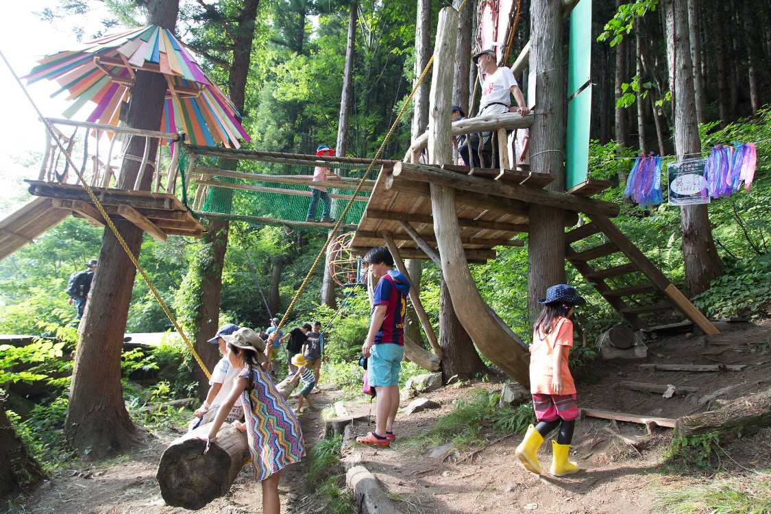 本格的な遊具。