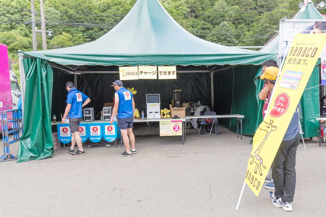 楽天Edyとnanacoのチャージ。