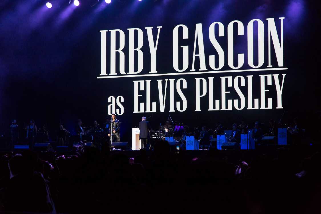 前回と同じエルヴィス・プレスリーのそっくりさん。