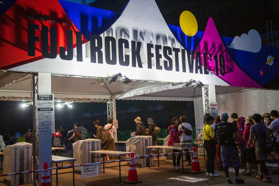 リストバンドチェックはありません。