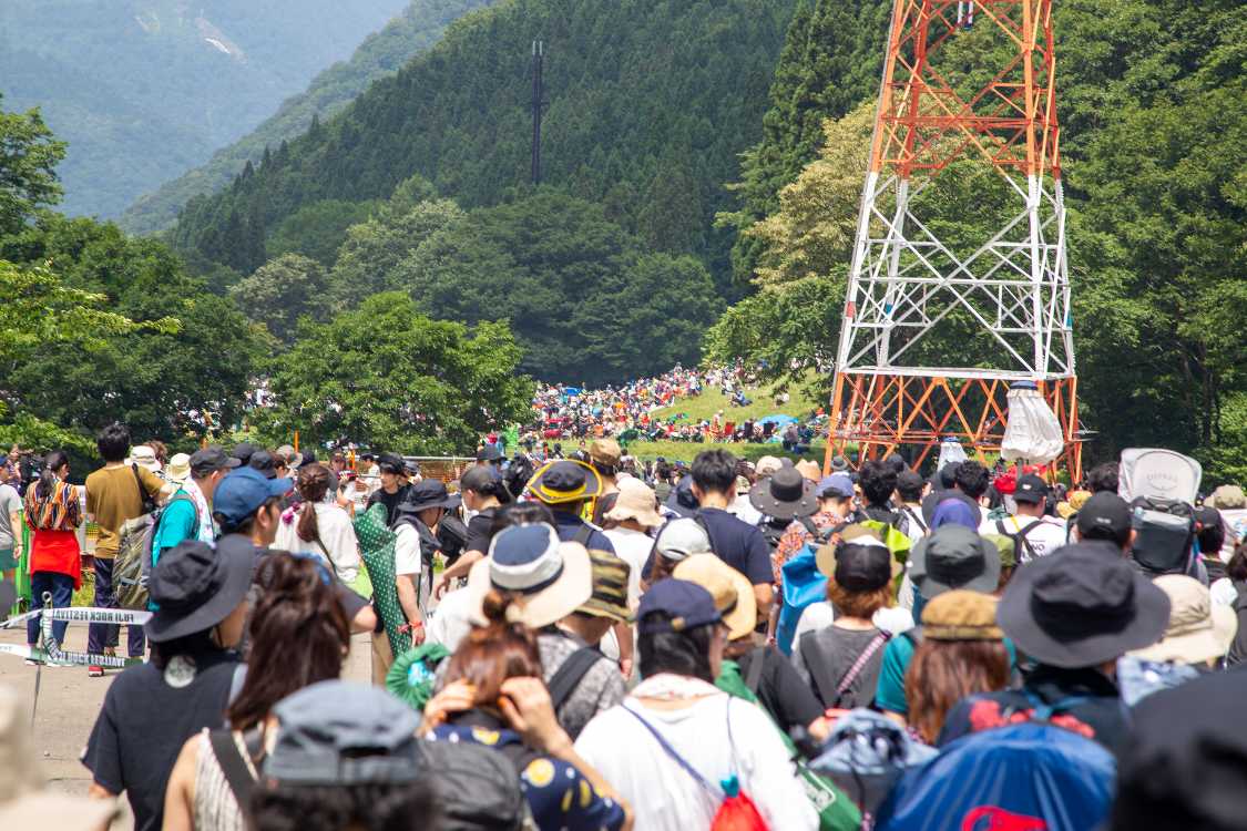 グリーンステージへ。