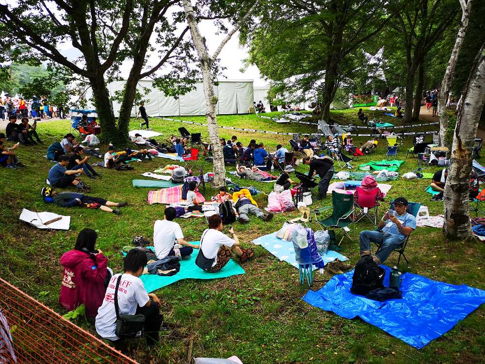 仮設橋B周辺その2。これはまだ初日。