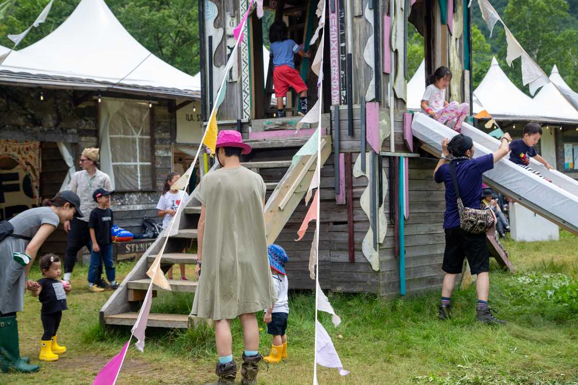 ピラミッドガーデンの風景その2。