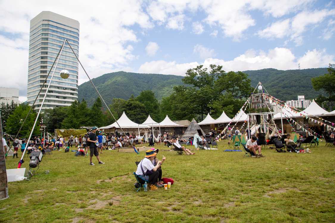 ピラミッドガーデンの風景その3。