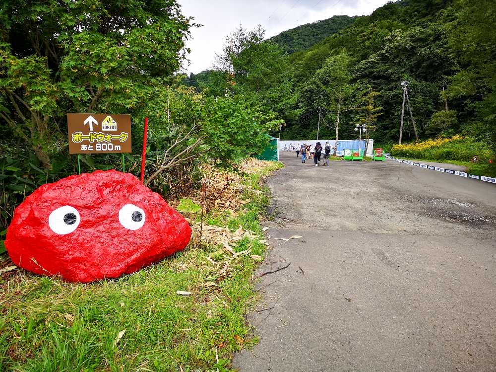 入場ゲートのすぐ奥にあったテントもありません。