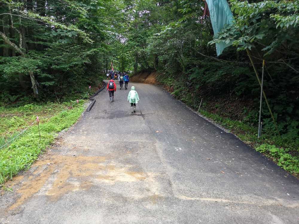 舗装されました。