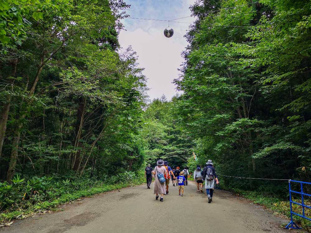 フィールド・オブ・ヘブンとアバロンフィールドの導線。