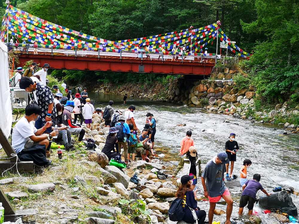 浅貝川河川敷。