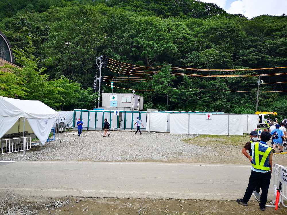 ルーキーアゴーゴーのステージあたりはトイレになっていました。