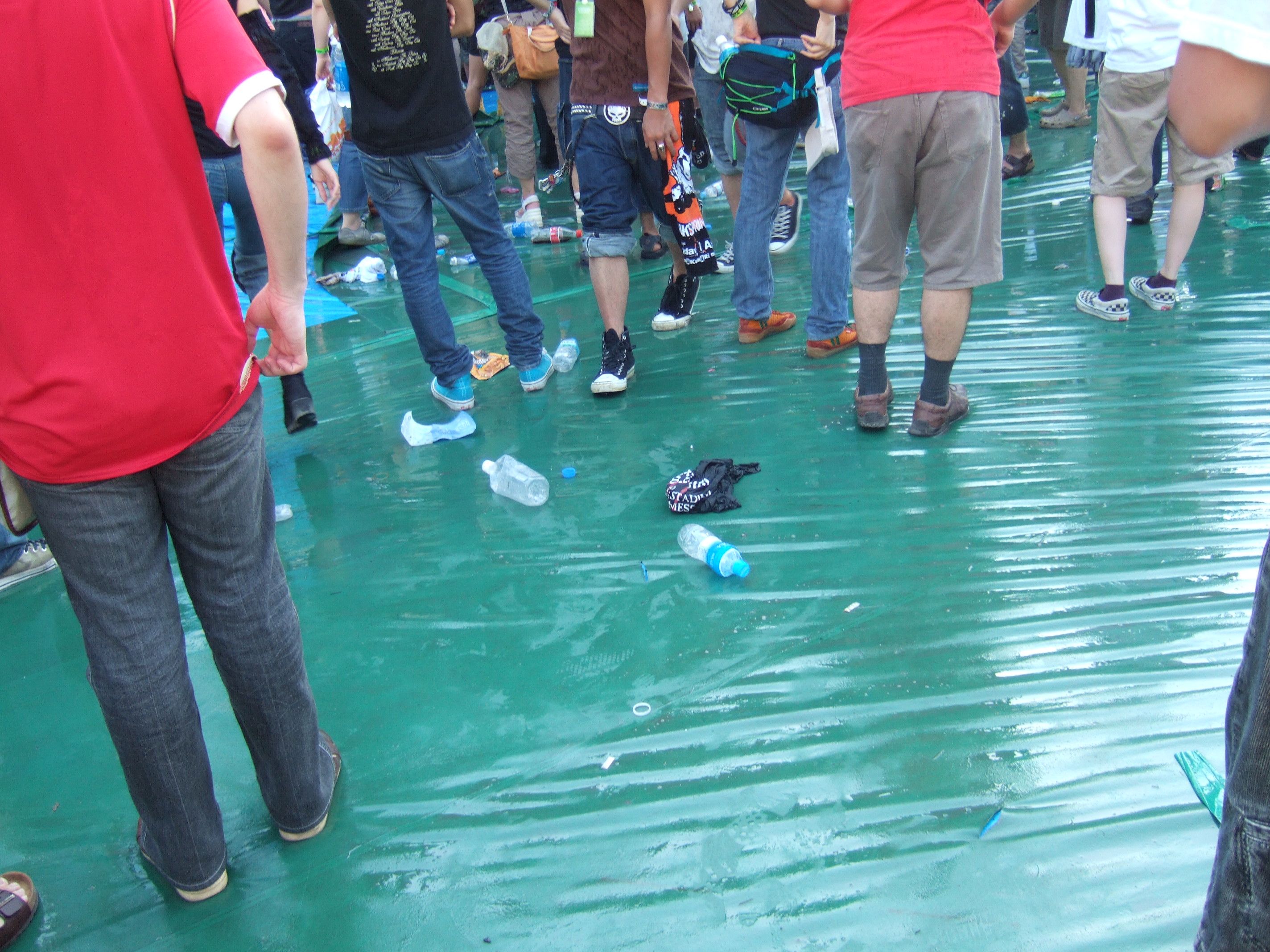 シートの表面。