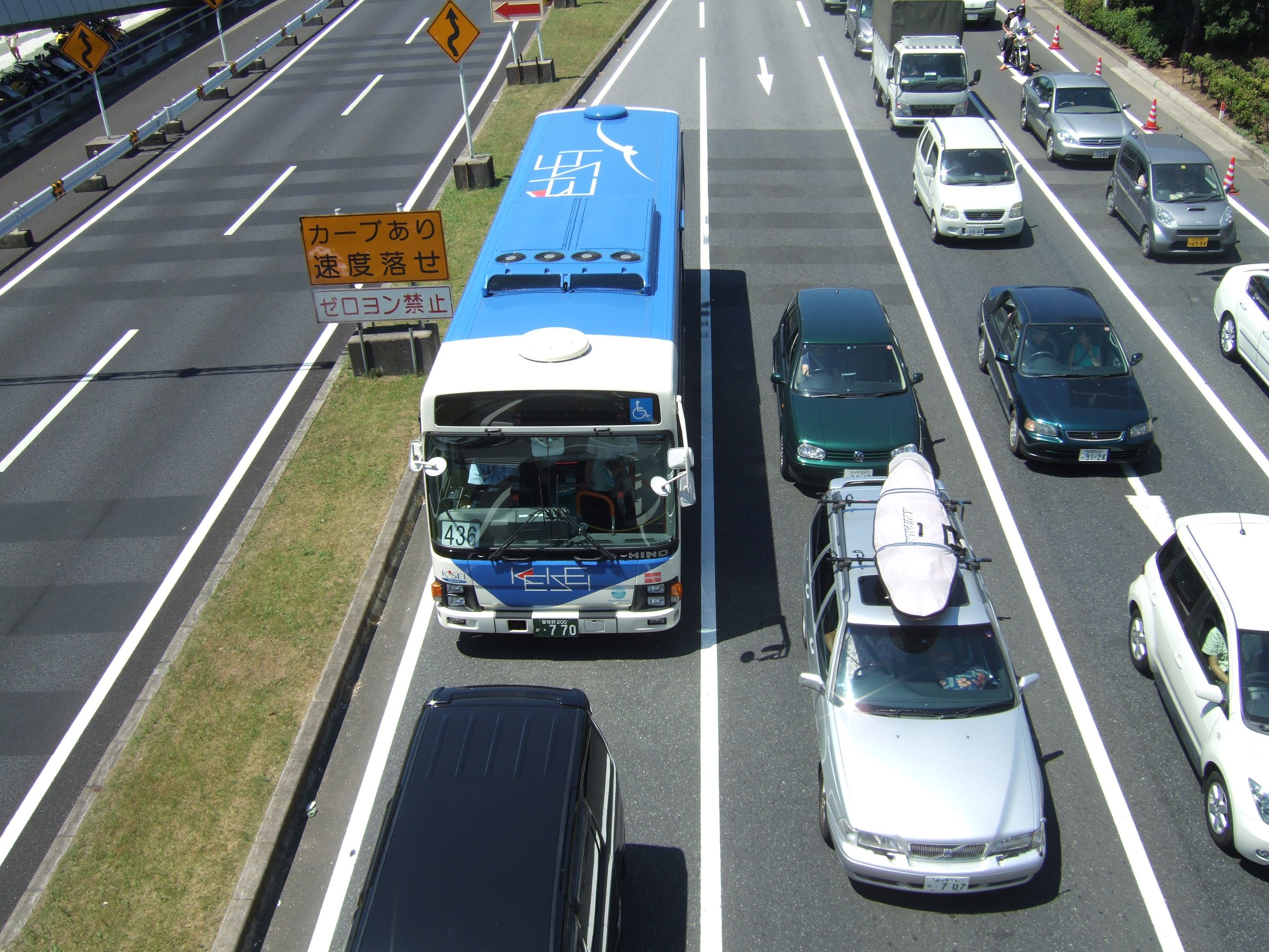 京成バスのシャトルバス。