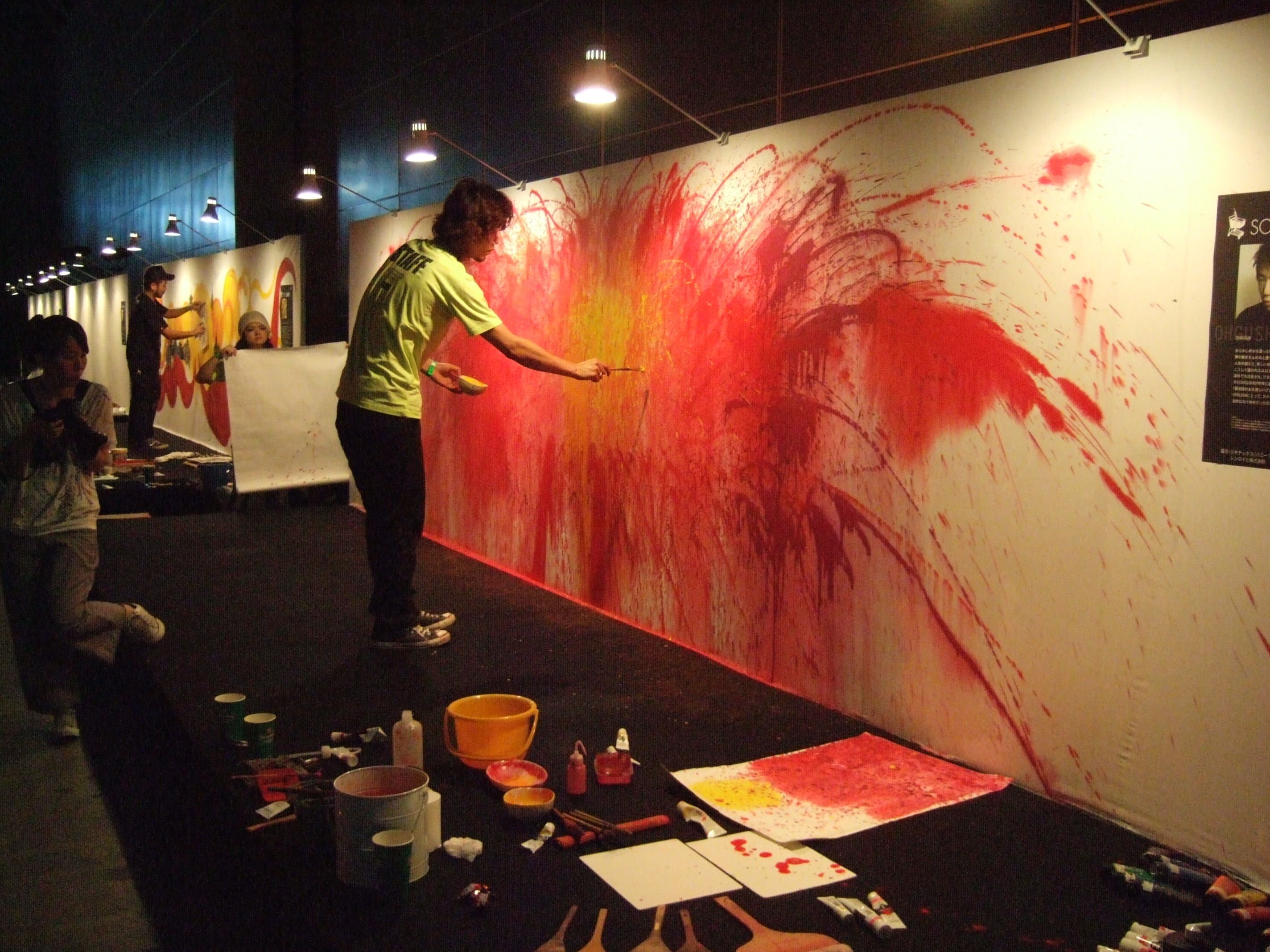 幕張メッセのソニックアート。