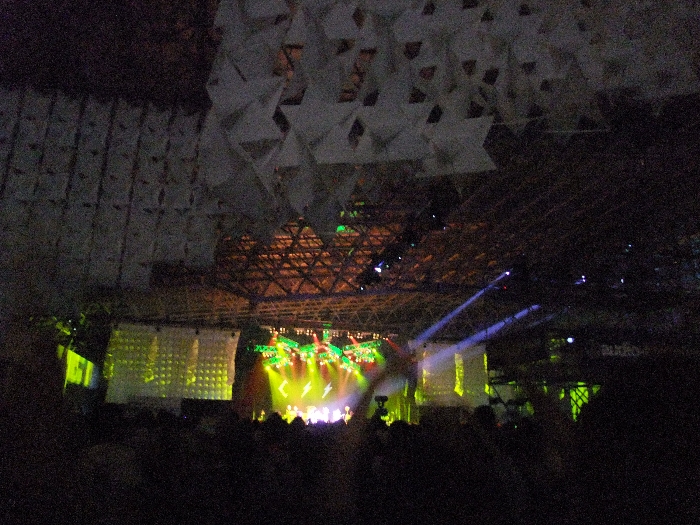 ブラジルのCSSの公演中。