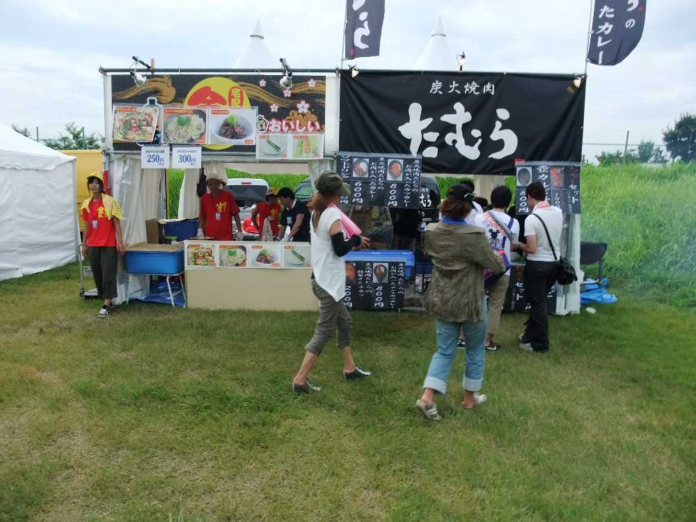 金さんの店と焼肉たむらの店。