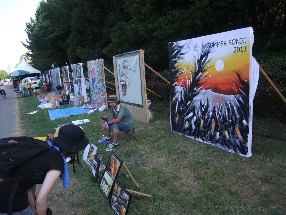 アーティストの作品公開を支援するソニックアート。