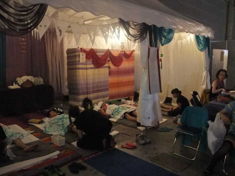 マッサージ店。