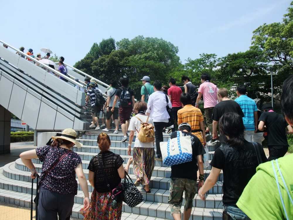 マリンステージへ。