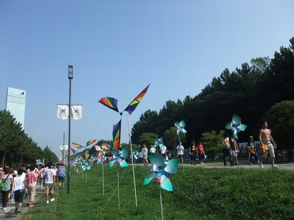 風車の風景その1。